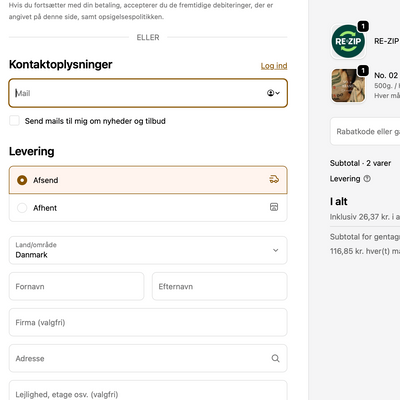Tjek ud og glæd dig