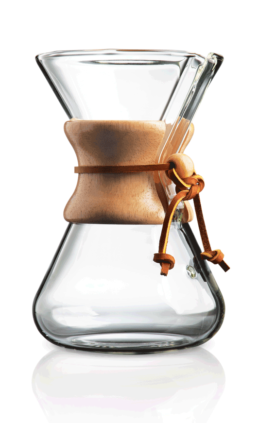 Chemex, Håndlavet Glas, Kaffebrygger 5-kopper (CM-2)
